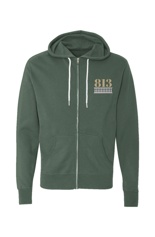 Bayshore Daddie Lightweight Full-Zip Hoodie